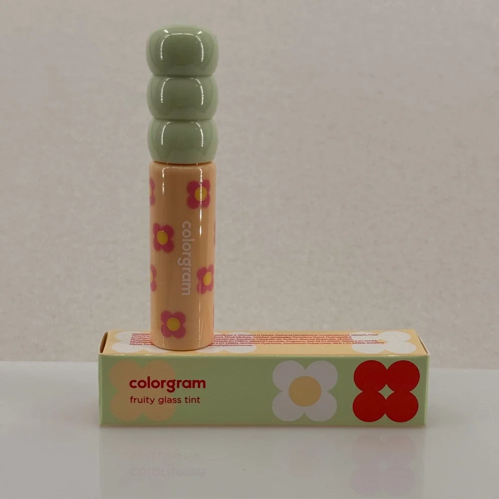 Colorgram Fruity Glass Tint 06 Joyful Tomato Glossy Lip Stain K-Beauty New